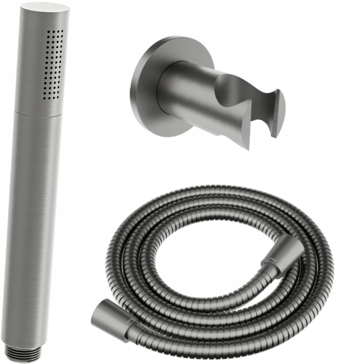 

Mexen Zestaw Prysznicowy Słuchawka R-70 Wąż Grafit