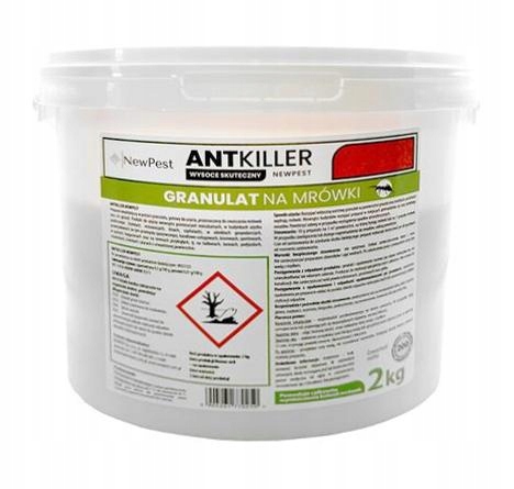 Antkiller granulat na mrówki 2kg NewPest Proszek przeciwko mrówkom