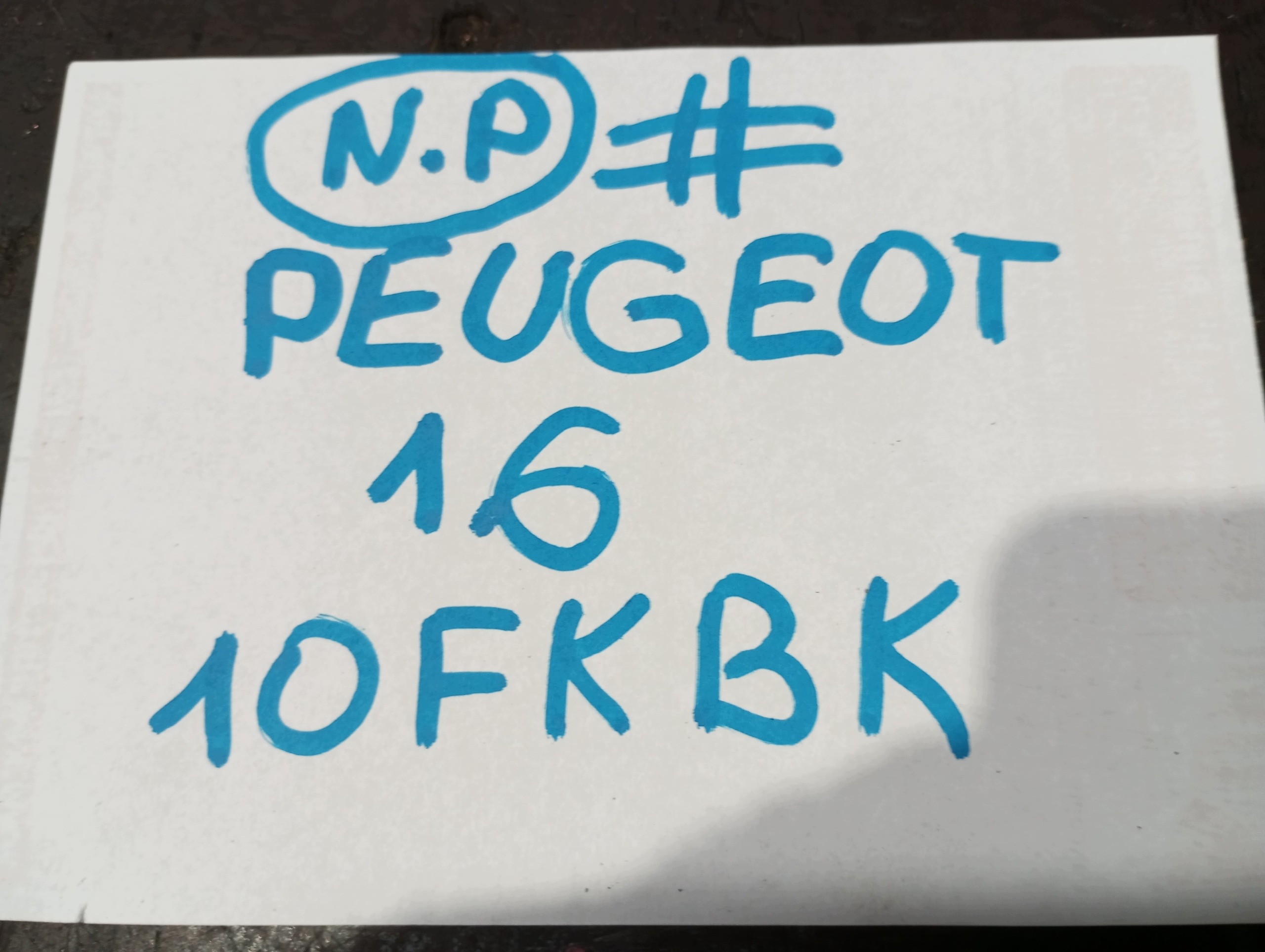 engine MOTOR complete PEUGEOT CITROEN OPEL 1.6 THP 10FKBK