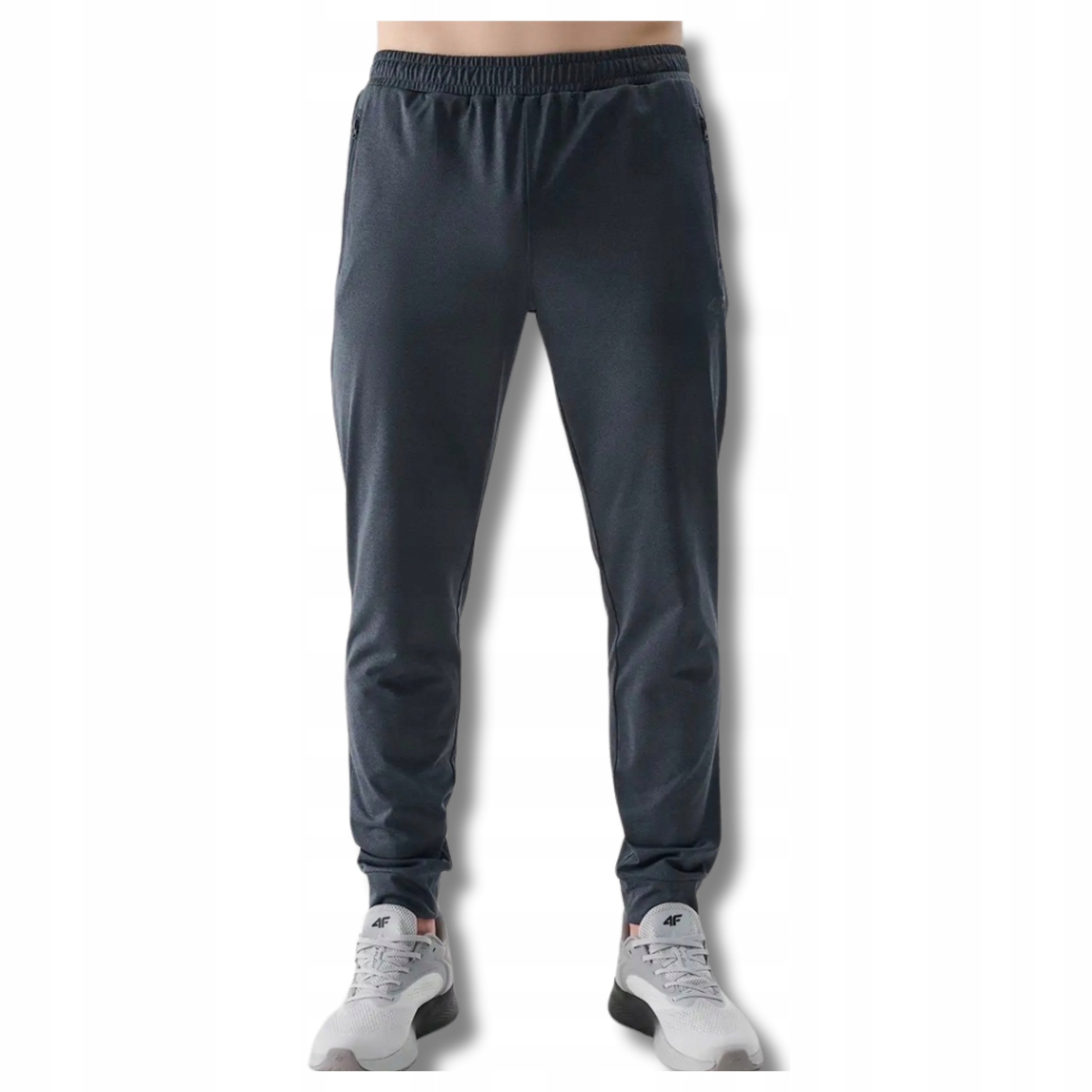 Męskie Spodnie Sportowe Treningowe 4F Szybkoschnące Do Biegania S
