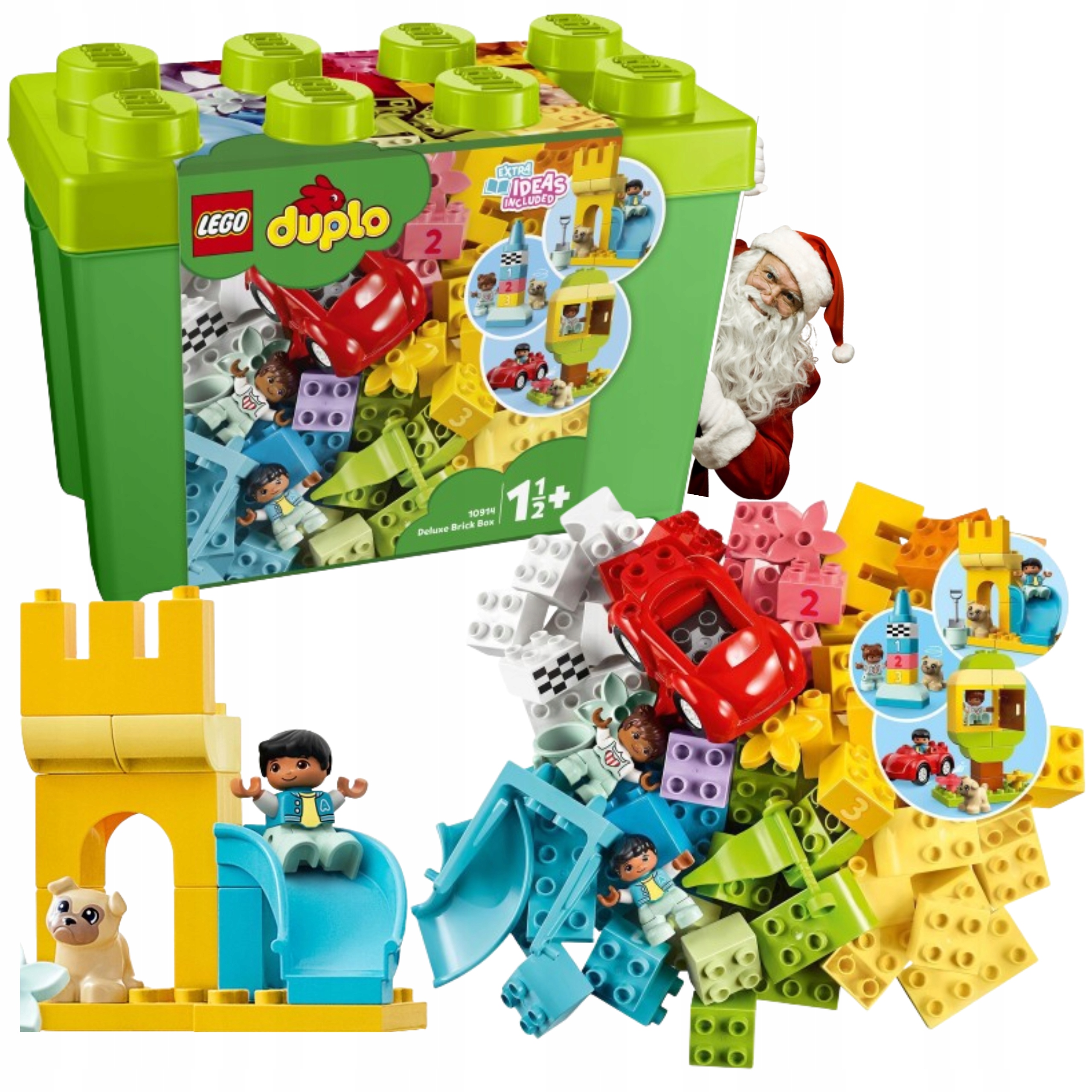 LEGO DUPLO PUDEŁKO Z KLOCKAMI DUŻE DUŻY ZESTAW XXL DELUXE NA PREZENT EAN (GTIN) 5901353147044