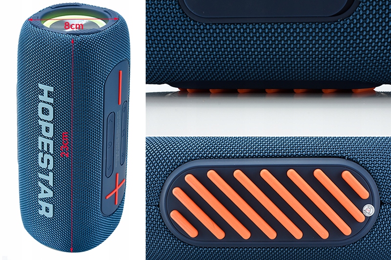 MOCNY GŁOŚNIK WODOODPORNY BEZPRZEWODOWY RGB LED Kod producenta GLBTHP32