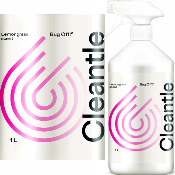 Cleantle Bug Off 1000ML Do Usuwania Owadów Bezpieczny Dla Lakieru