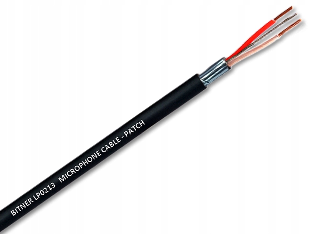 

Bitner LP0213 Kabel Przewód Mikrofonowy 2x0,21 Ofc