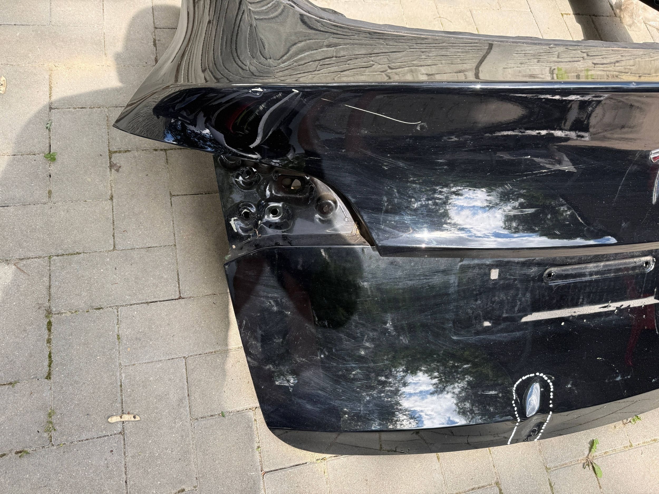 Tesla Model Y boot door rear