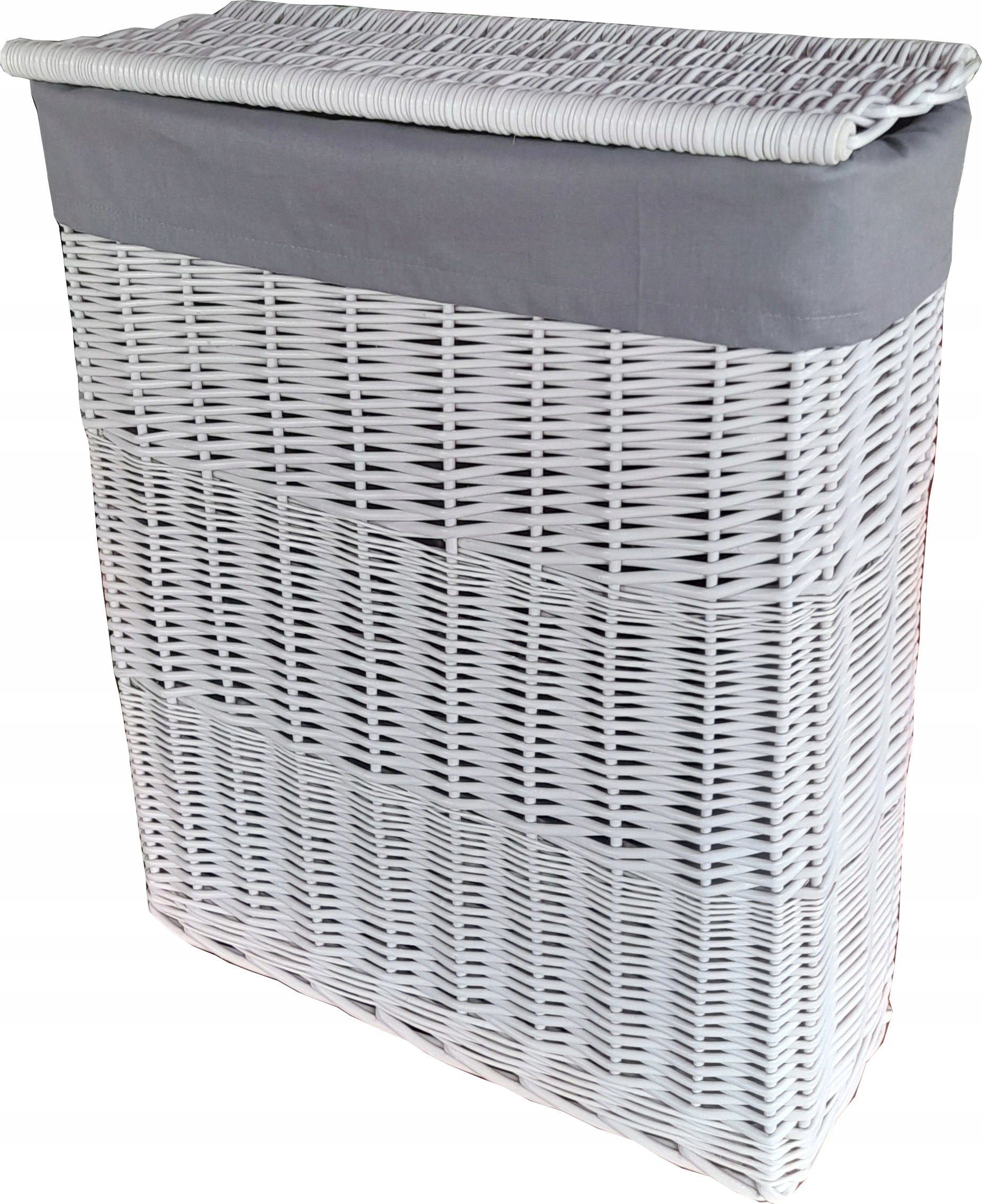 Kosz wiklinowy na pranie 50x20xh60 Wiklina