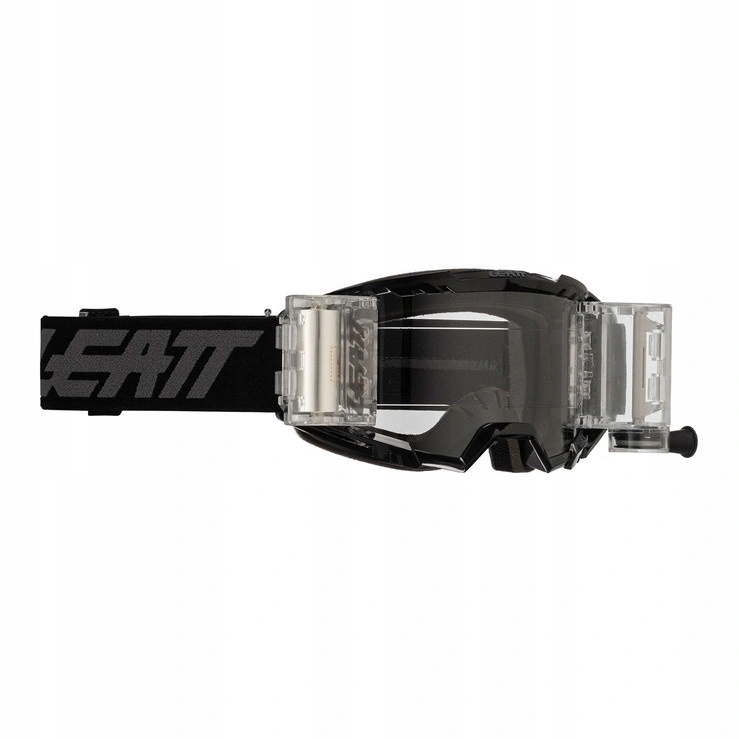 Okuliare cross Leatt Vizion 3.5 Roll-off 90 Vlt Stealth Clear čierny Darčeky
