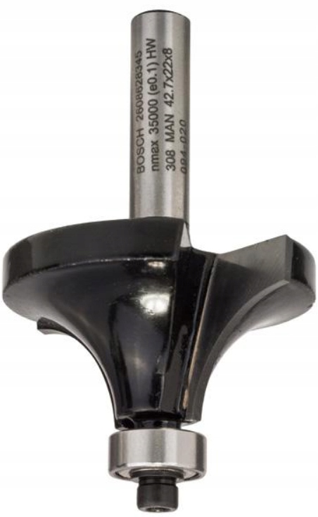 Frez Do Zaokrągleń Z Łożyskiem 8*42.7*66MM 2608628345 Bosch