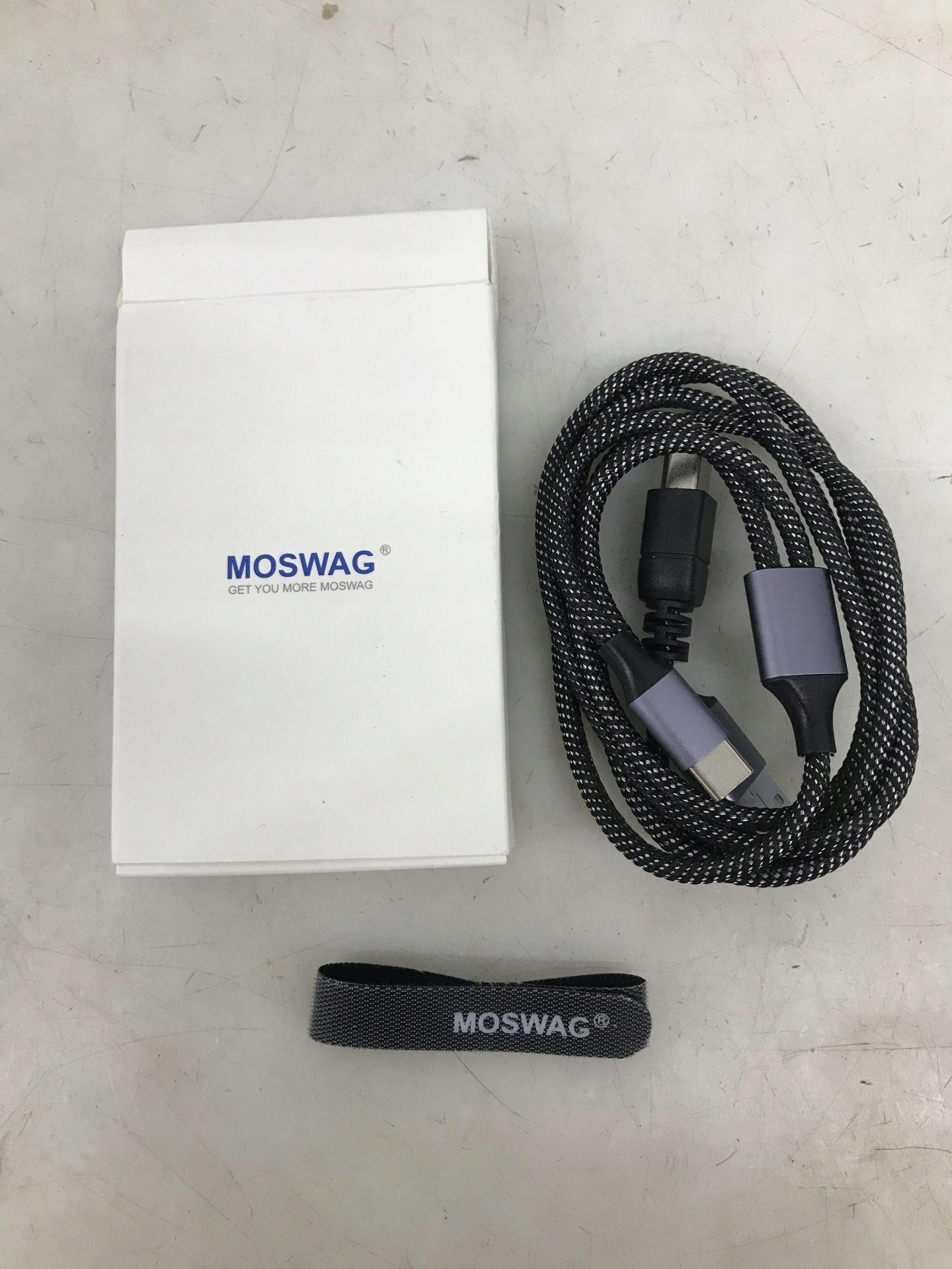 Kabel do drukarki MOSWAG USB 2 w 1 1M Długość kabla 1 m