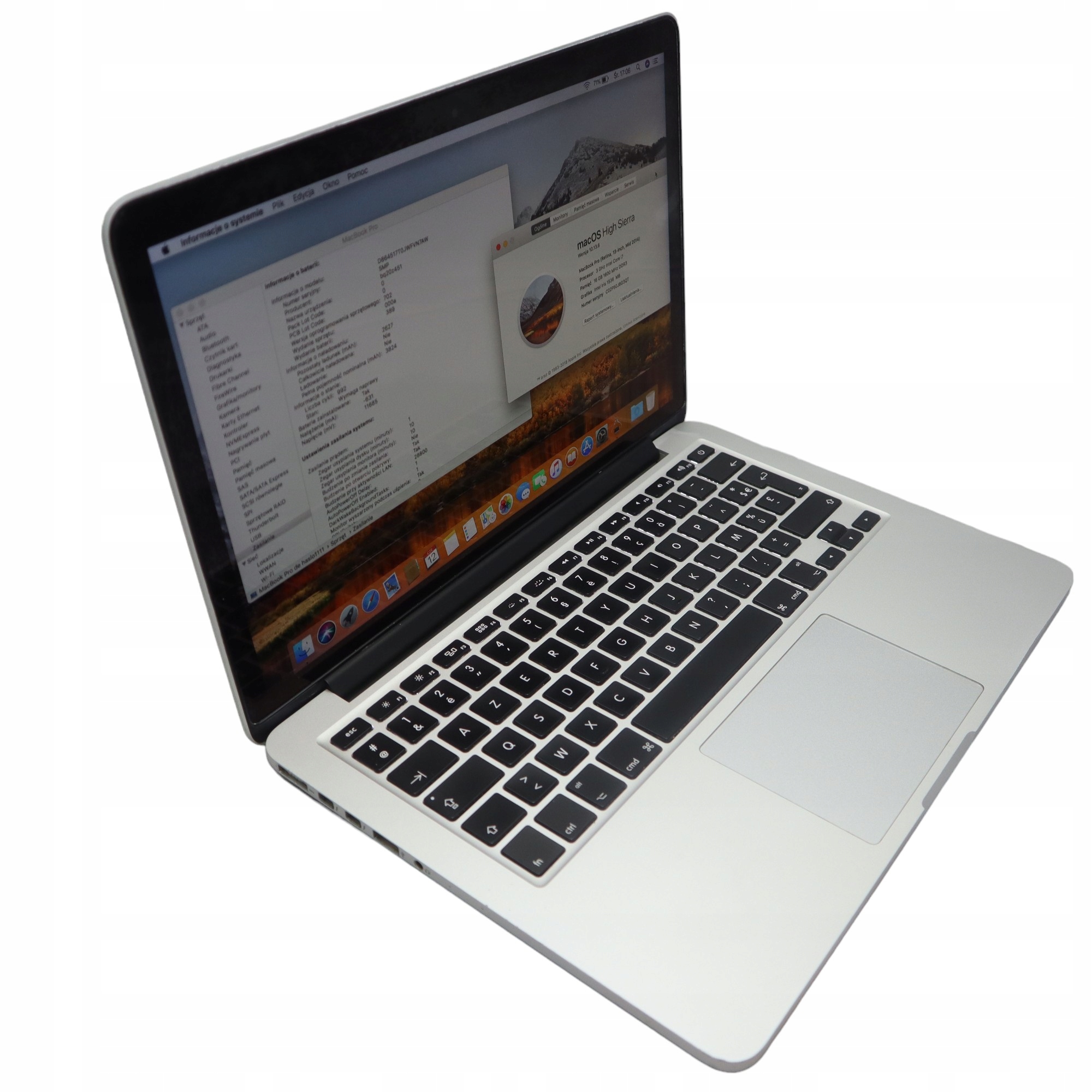 Macbook Pro 2014 w Laptopy, notebooki, ultrabooki Apple