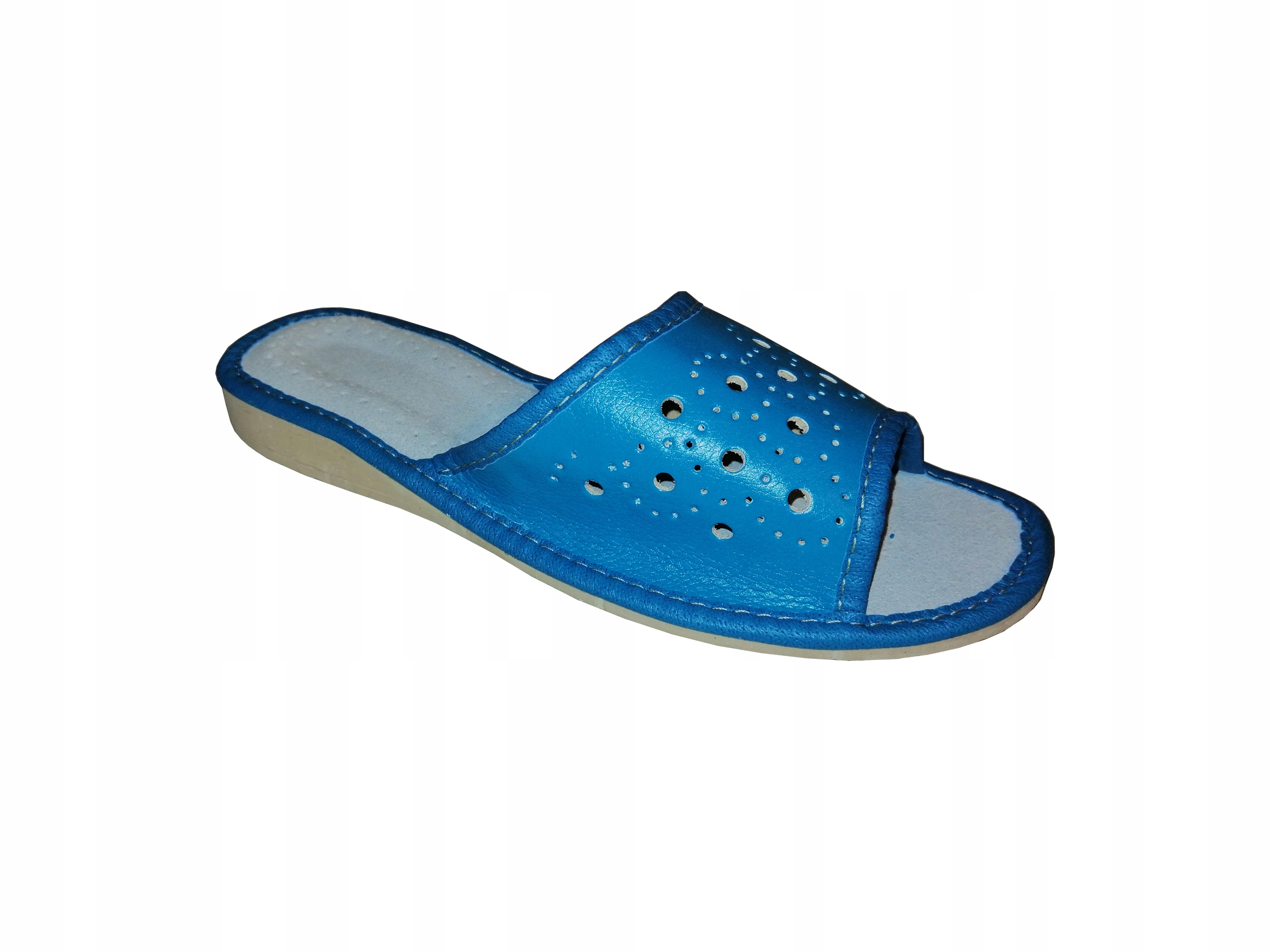 

Pantofle damskie skórzane