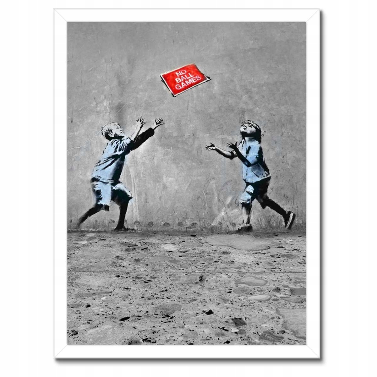 Plakáty v rámu 30x40 Banksy No Ball Games