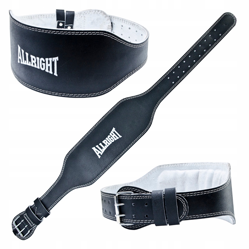 Silný Kulturistický Pás L Kožený pro cvičení zvedání Široký