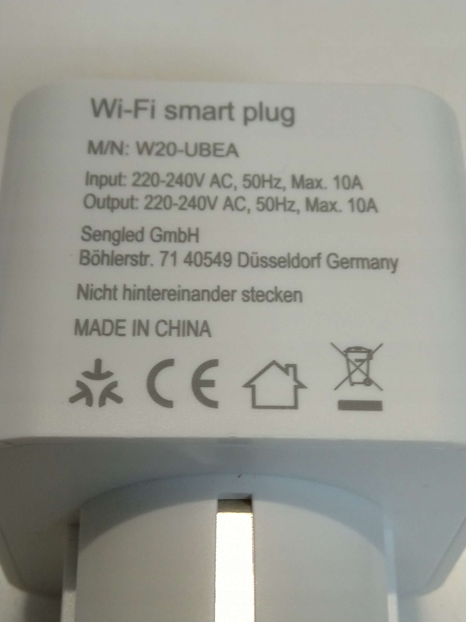 E3 Sengled Matter Inteligentne gniazdo Wifi białe Seria Smart