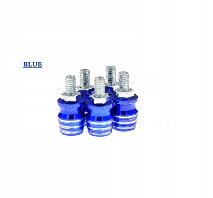 ŚRUBA 2 SZT. OZDOBNA M-6 DO TABLICY REJESTRACYJNEJ