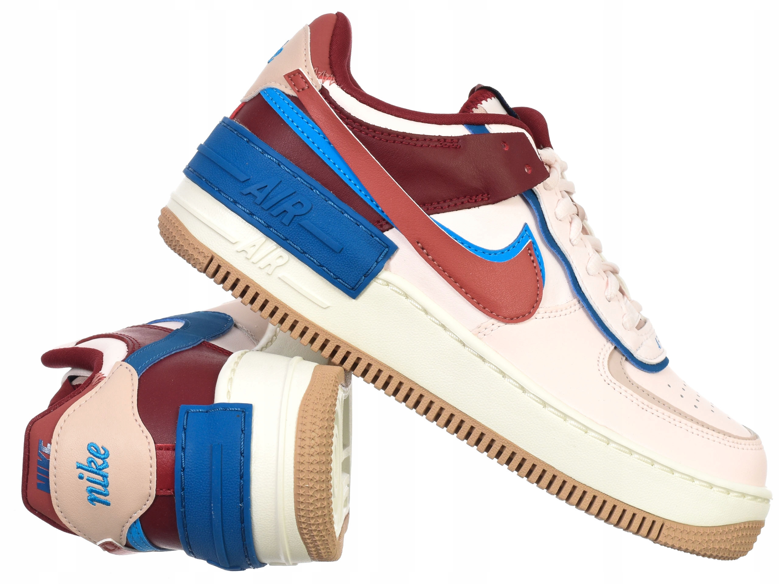 Dámské boty Nike – sportovní kožené tenisky W AF1 Shadow CI0919-601