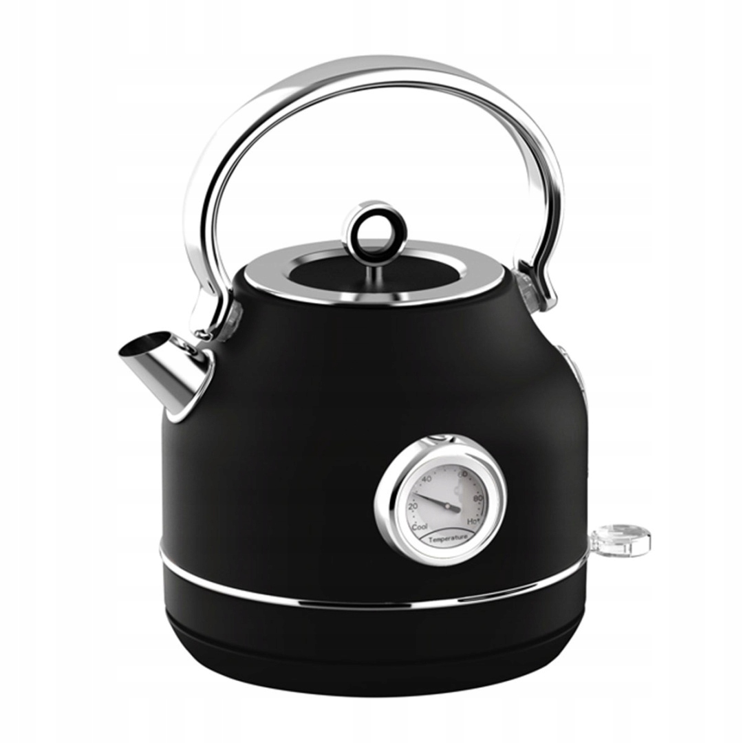 Elektrická Konvice 1,7 L S Teploměrem Berlinger Haus BH-9640 Matte Černá