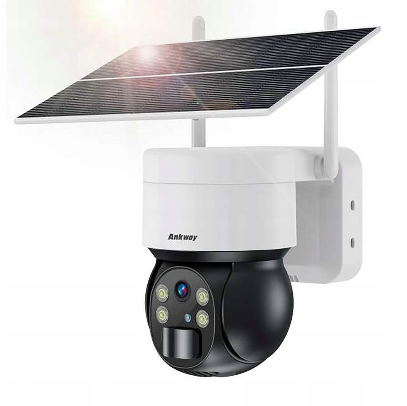 Kamera Choetech ASC006-WF solárna inteligentná Ptz WiFi s panelom 5W biela