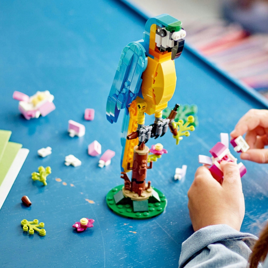 LEGO Creator 1421414 LEGO Creator 311136 Egzotyczna Papuga 3w1 Żaba Ryba Marka LEGO