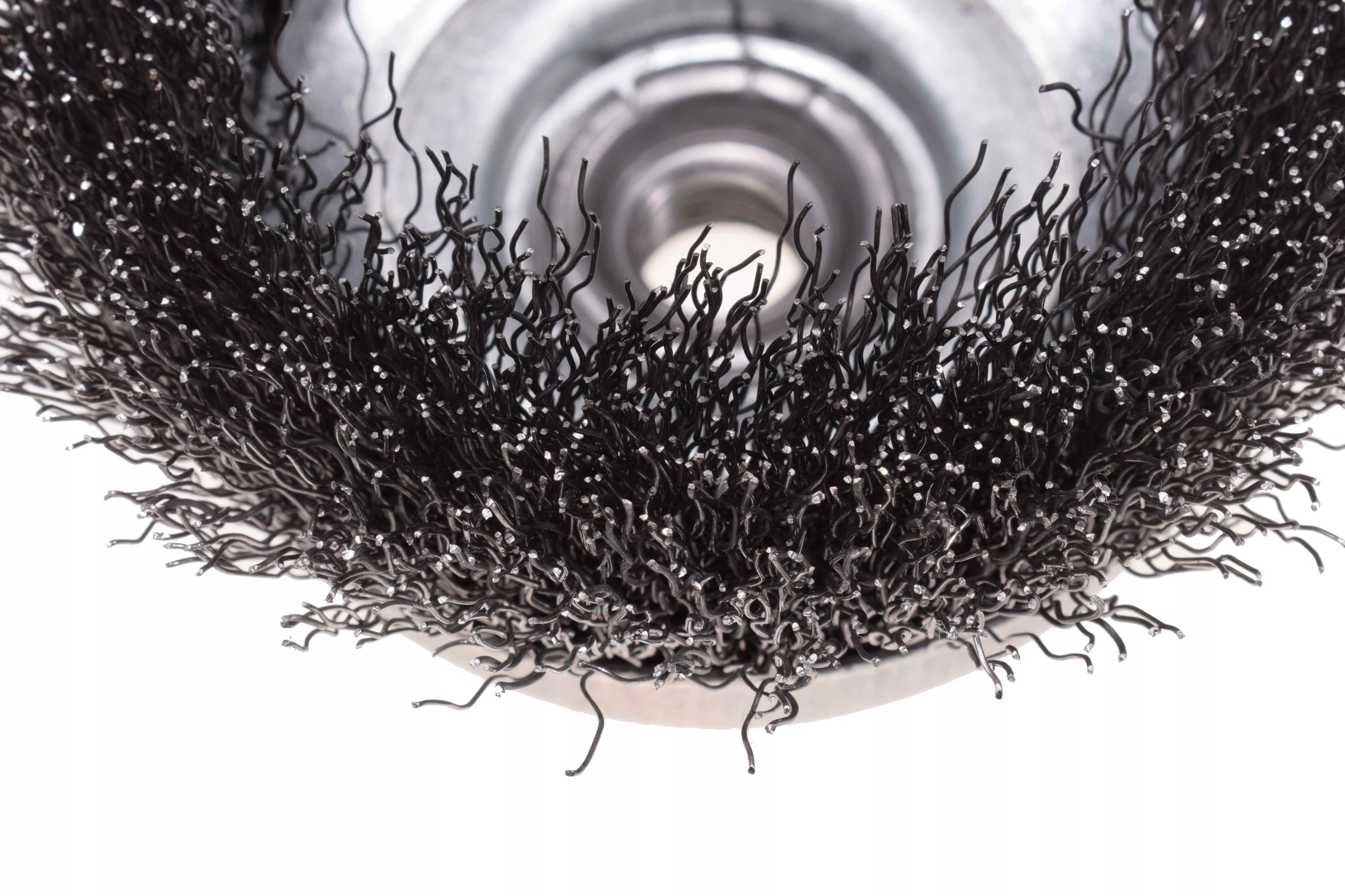 SZCZOTKA DOCZOŁOWA DRUCIANA DO SZLIFIERKI M14 80MM Stan opakowania oryginalne