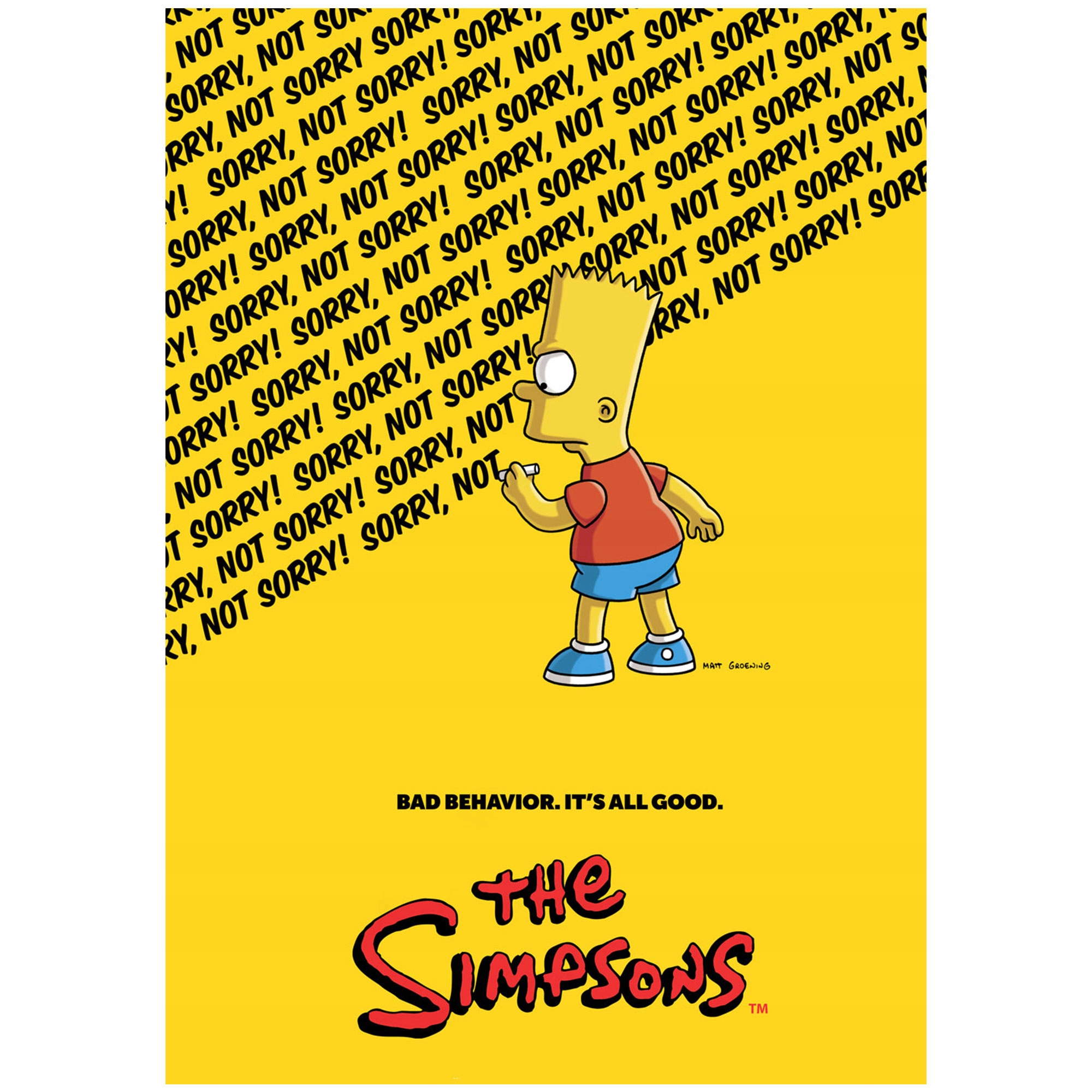

Plakat The Simpsons Simpsonowie Bart