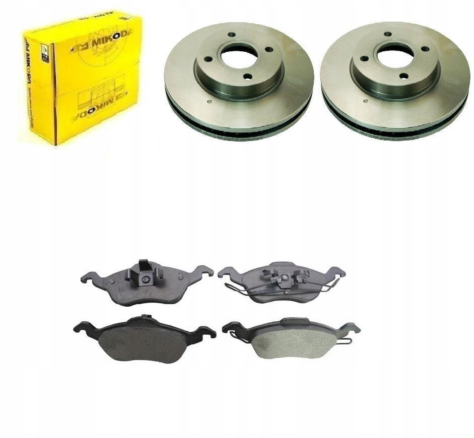 Kotouče Ford Focus I 1998- Přední 258 mm Sada