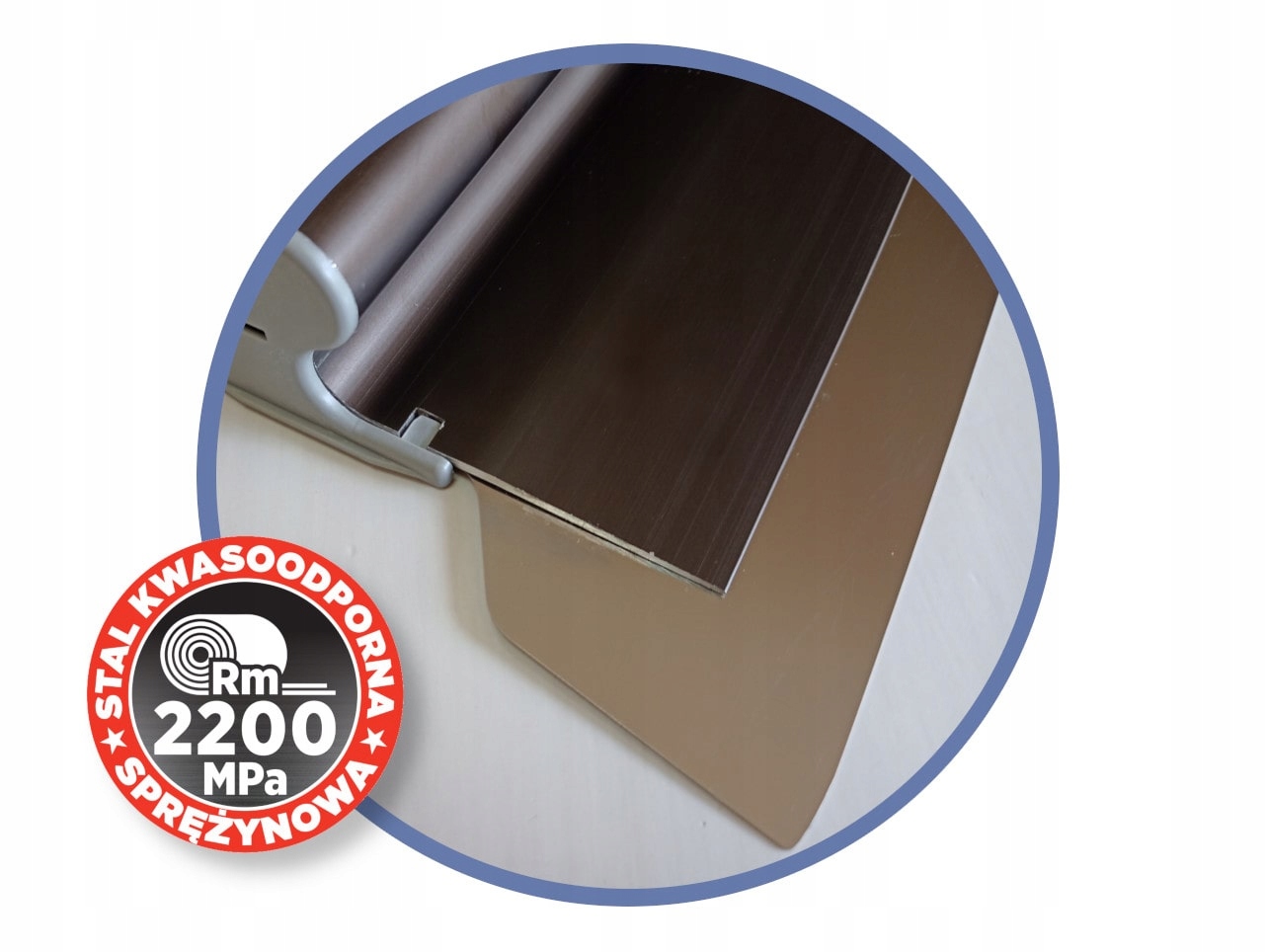 ZESTAW MINI ALUMINIOWYCH SZPACHLI DO GŁADZI TYTANX Z WALIZKĄ (AL) - INSTAR Stan opakowania oryginalne