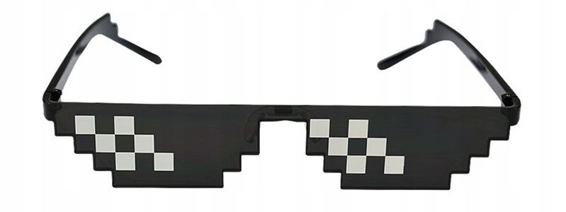 

Okulary Thug Life Swag Deal With It 8 Bits Piksel
