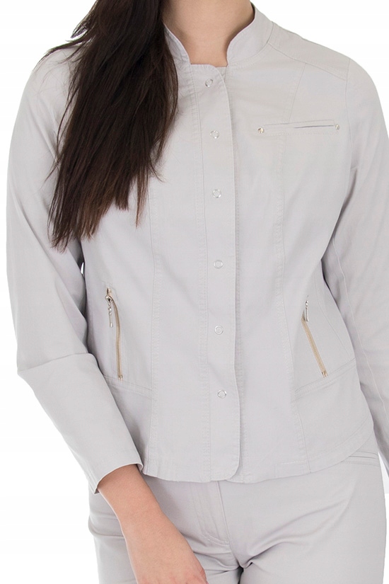 k4 ŻAKIET KURTKA BAWEŁNA STÓJKA (38-52) r.38 Materiał dominujący bawełna