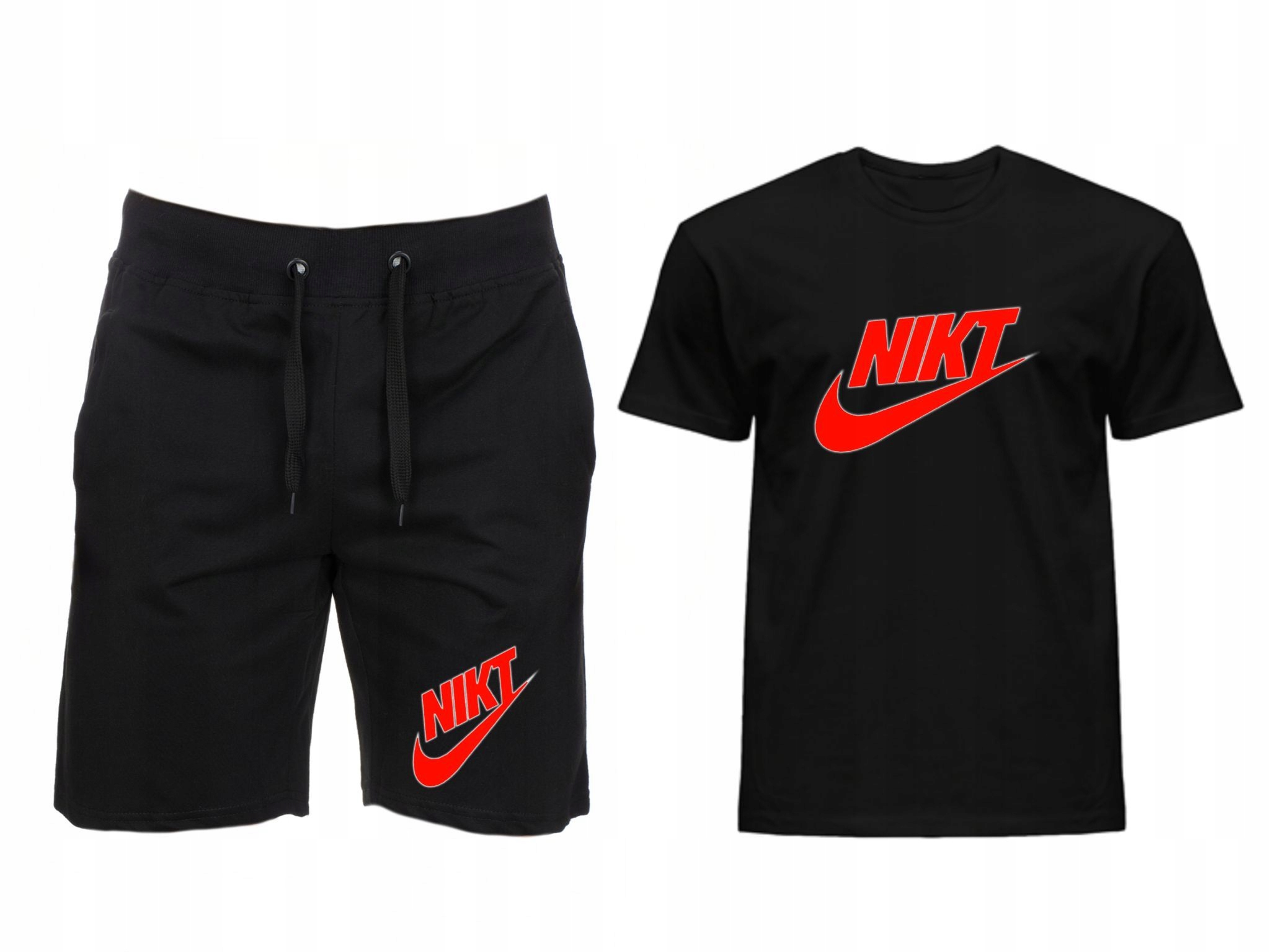 Komplet Tričko Kraťasy Nikdo Pánské XL