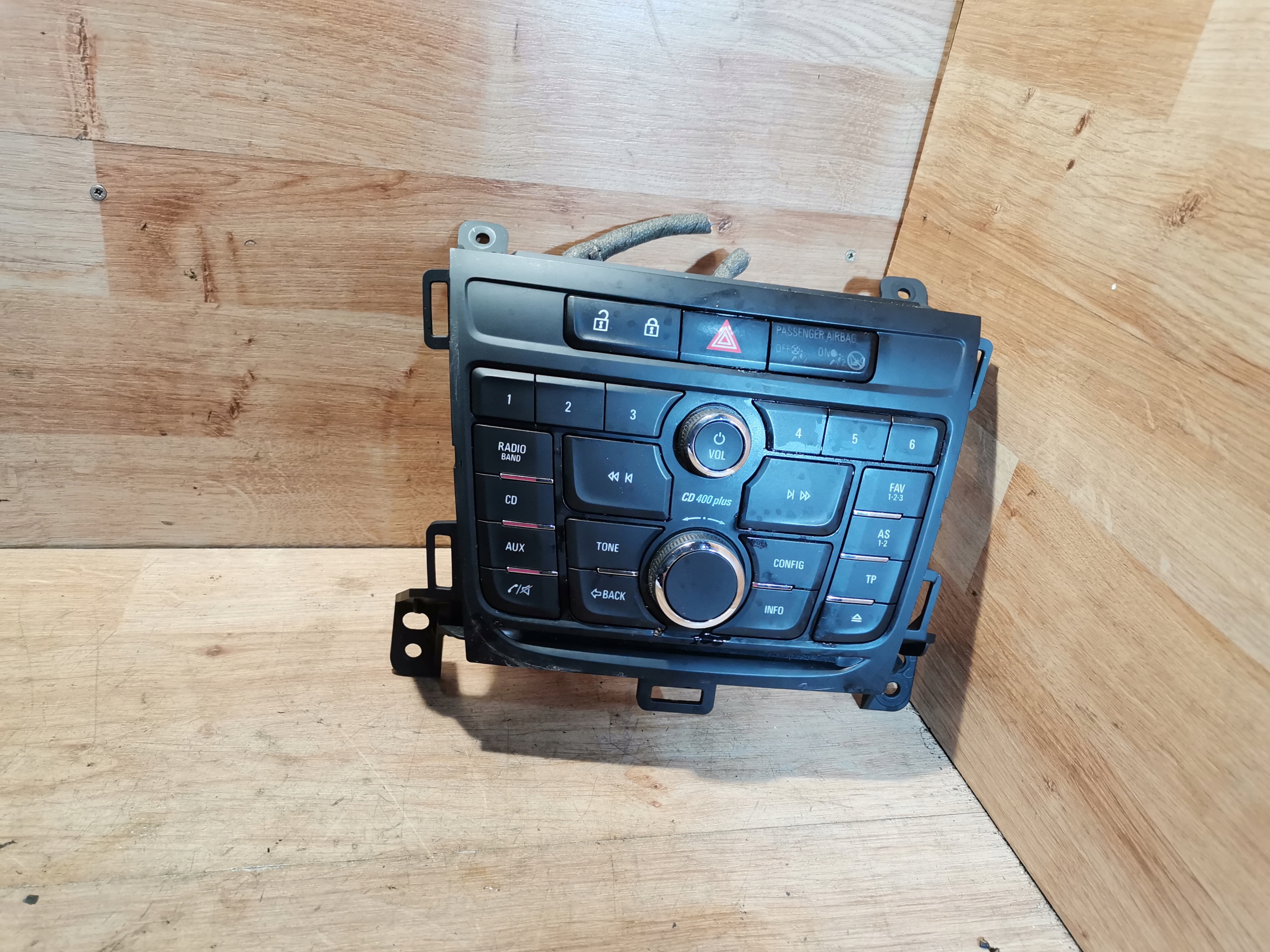 control panel RADIA CD OPEL ZAFIRA C TOURER 13435410
