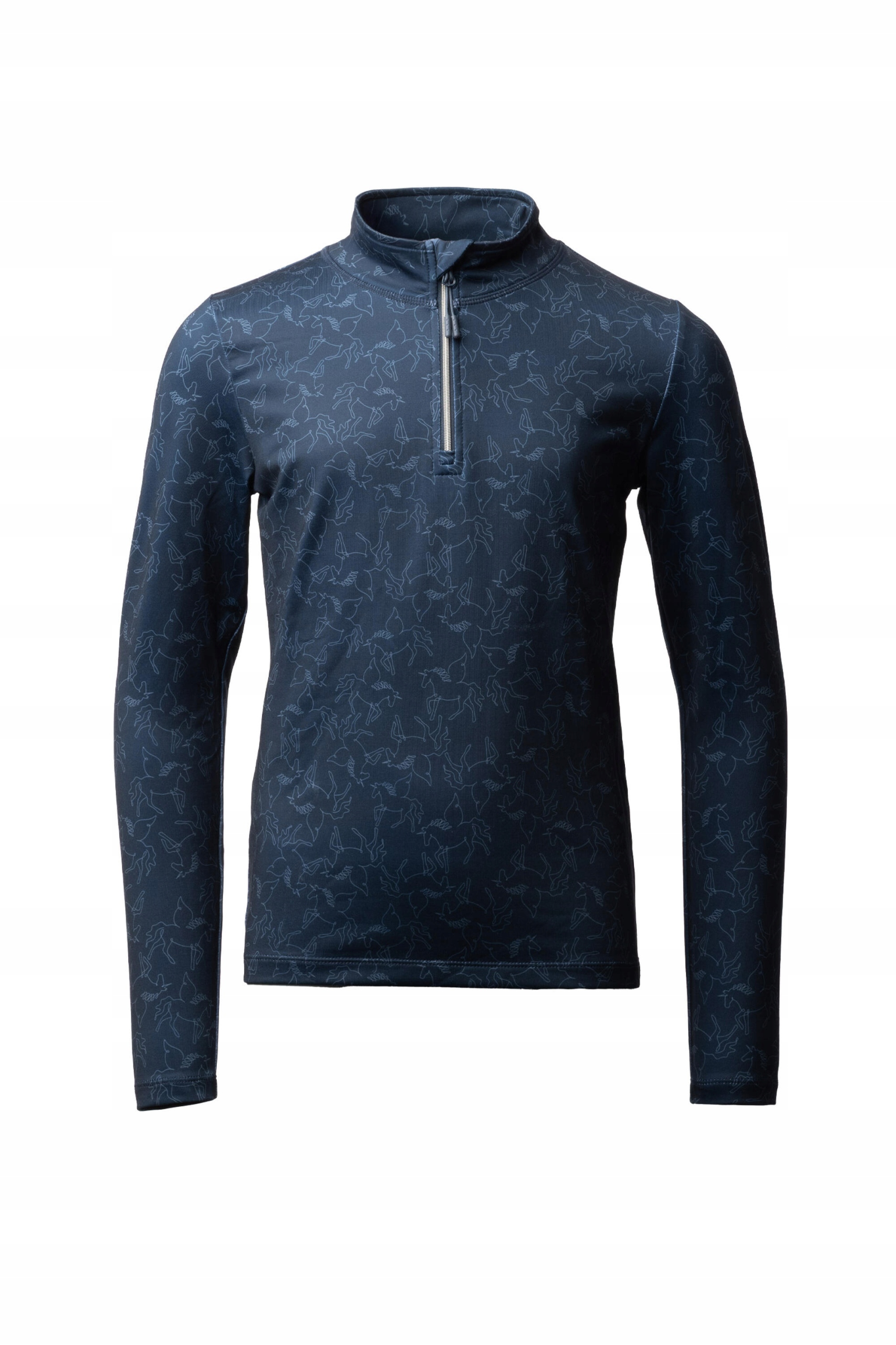 Tréninkové tričko Horze Pegasus Jr mládežnické 25AW tmavě modré 158-164