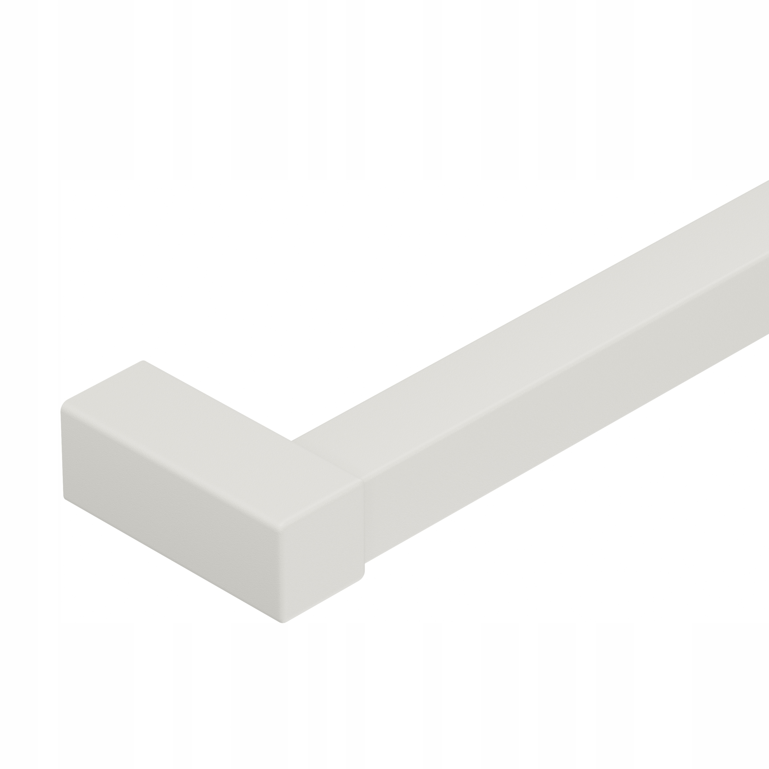 Schodišťové zábradlí nástěnný držák zábradlí 25x25 mm kašmír 500 cm Faro