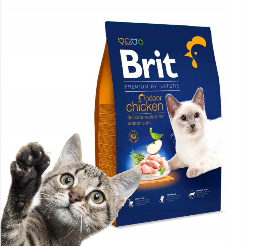 Levně Brit Premium by Nature Indoor Chicken 8 kg