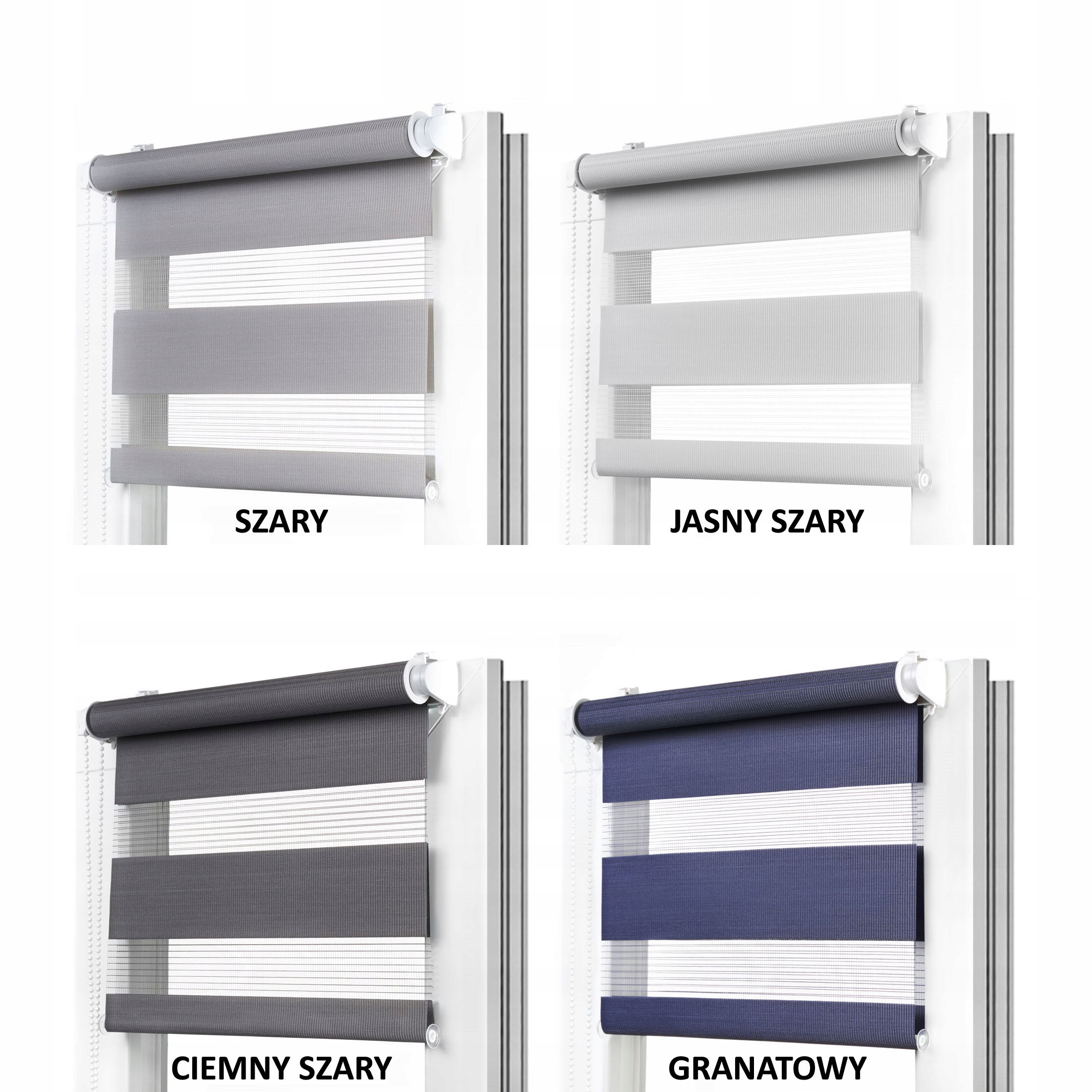 Roleta wewnętrzna 67x150 cm na wymiar RÓŻNE KOLORY EAN (GTIN) 5904104336698