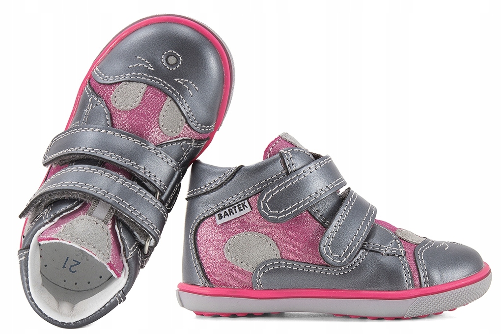 

Bartek 11702 Trzewiki Dziewczęce Półbuty 21