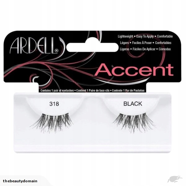 

Ardell Accent 318 Black Rzęsy Połówki Na Pasku