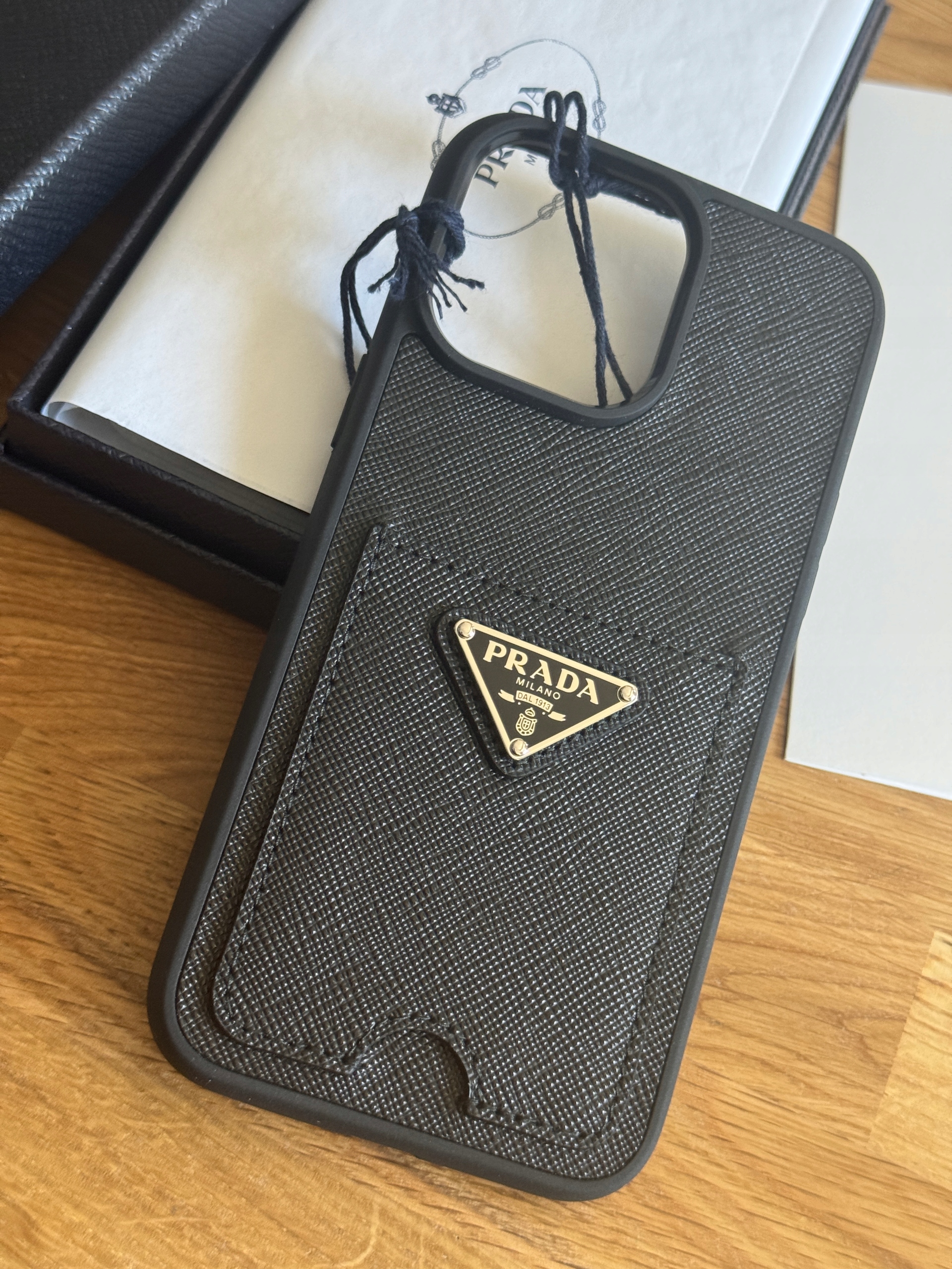 PRADA iPhoneケース iPhone15Pro Plecki Apple do Apple iPhone 15 Pro Max czarny - Sklep