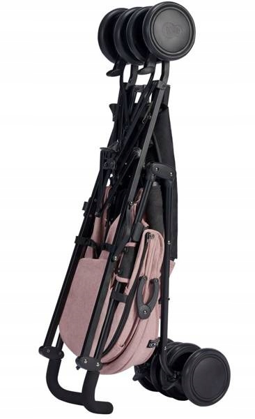 SPACERÓWKA PARASOLKA Z DUŻĄ BUDKĄ DLA DZIEWCZYNKI ROZKŁADANA SKŁADANA LEKKA Kolor producenta Różowe