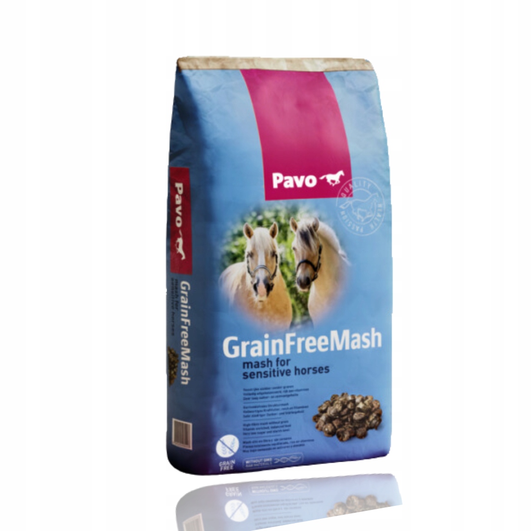Pasza Pavo Grain Free Mash 15 kg -Mesz bez zbóż z dużą zawartością błonnika