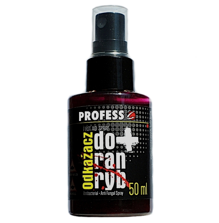 

Odkażacz do ran ryb karpi 50ml – Profess