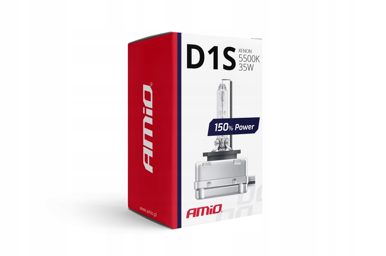 

Żarnik Xenon Amio Hid D1S 5500K 150% Power