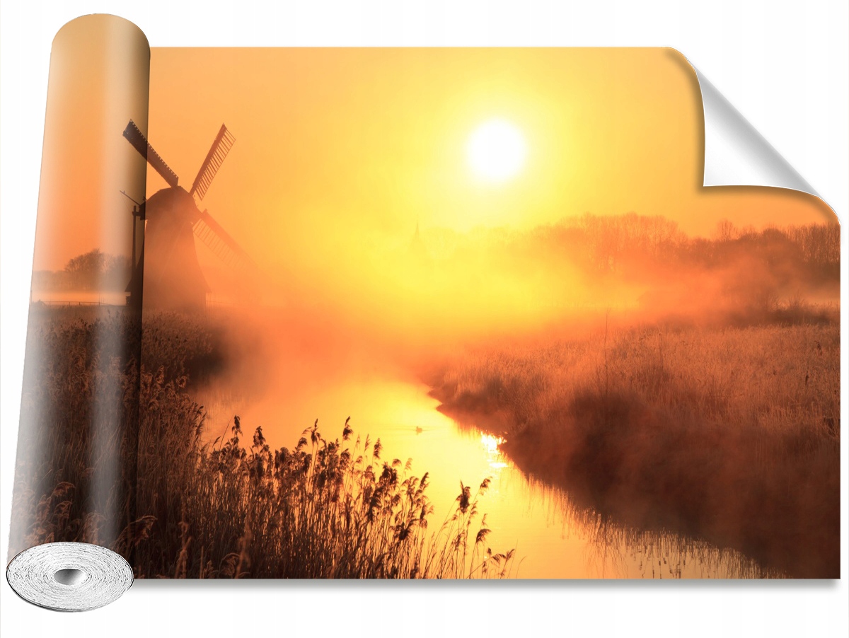 

Tapeta Samoprzylepna Słońce Wiatrak - 152x104