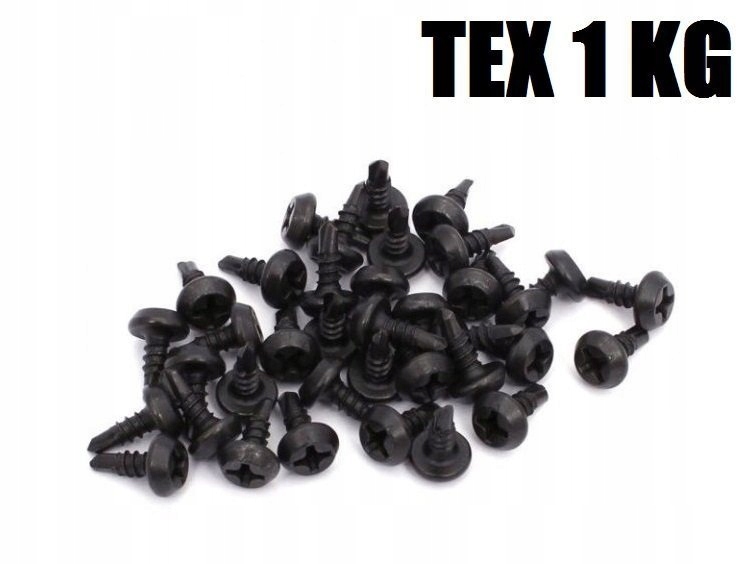 

Wkręty Samowiercące Pchełki Tex 3,5x9,5 1kg