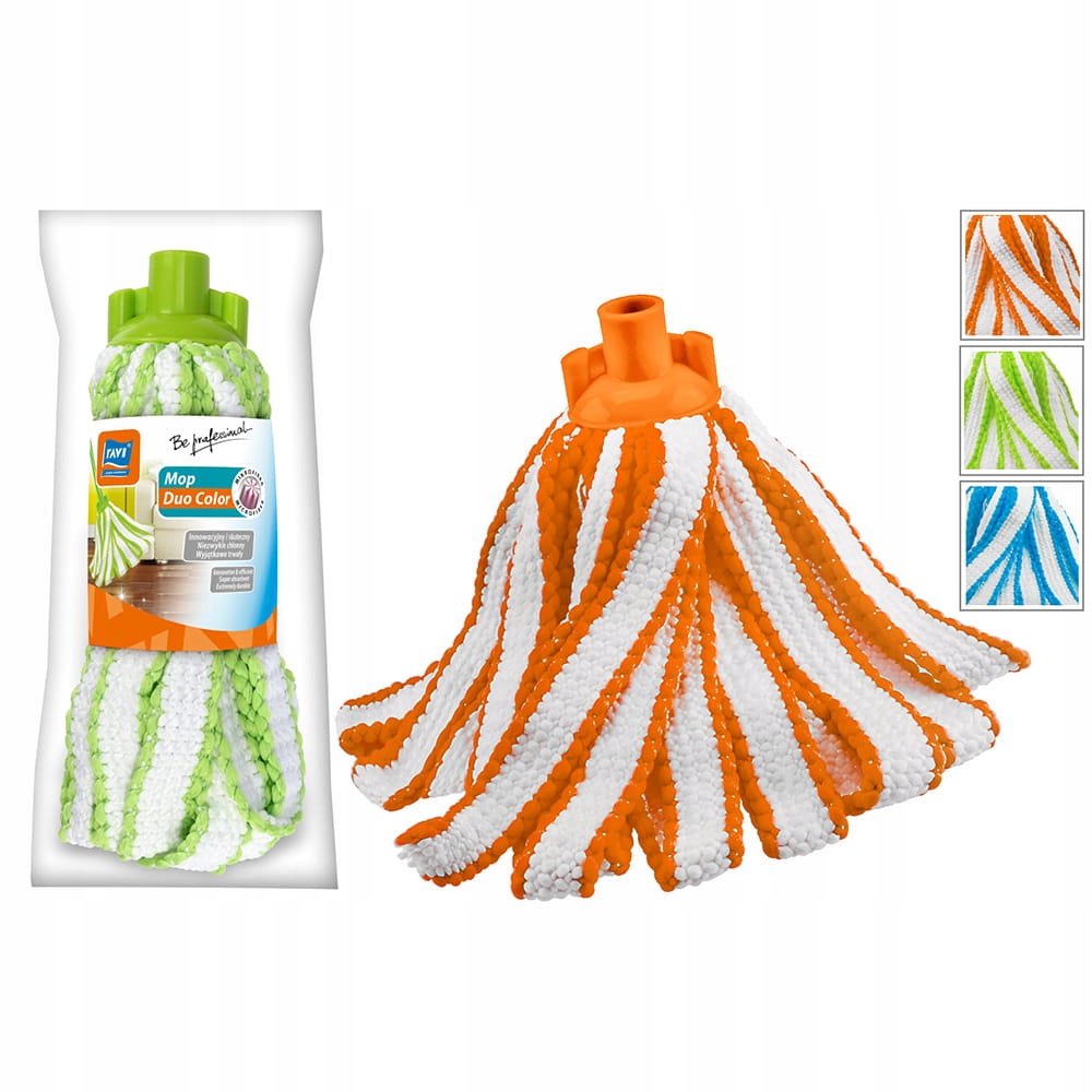 Náhradní mop z mikrovlákna Duo Color Strip