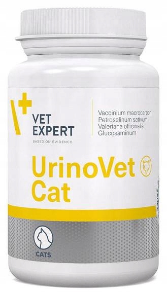Vetexpert Urinovet Cat Suplement Diety Na Układ Moczowy Dla Kotów 45 kap.