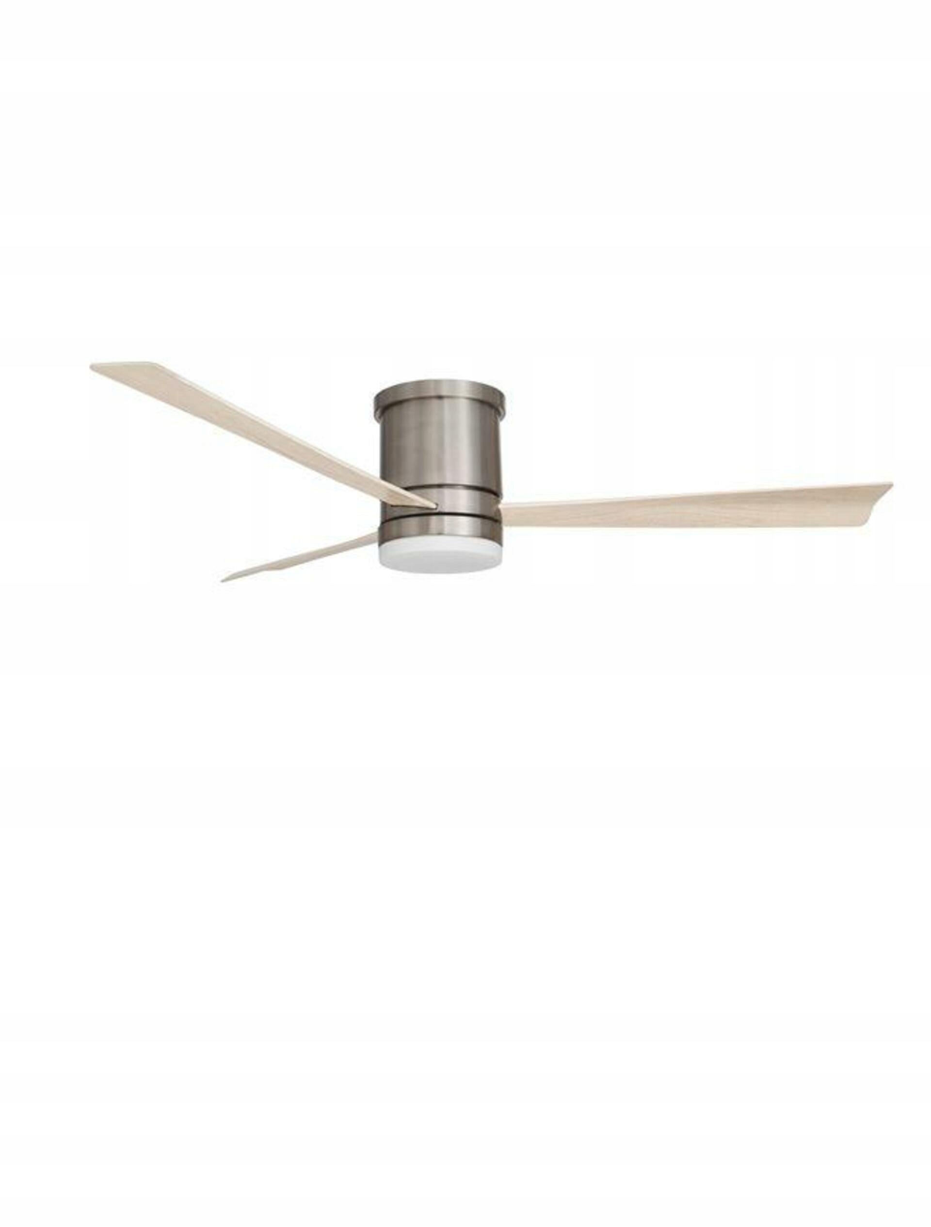 Stropný ventilátor so svetlom Nova Luce Satin Ø132cm Led 18W 3000K