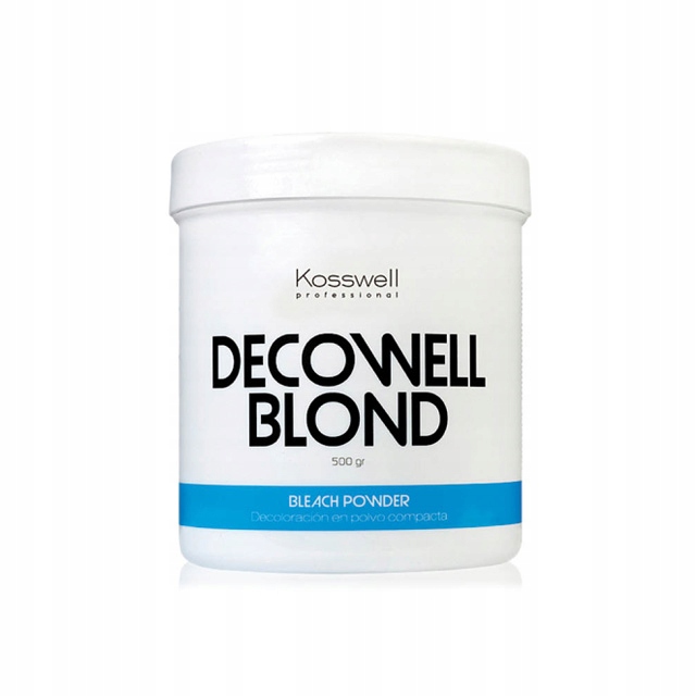 Rozjaśniacz do włosów Kosswell Decowell Blond, rozjaśnia do 7 tonów