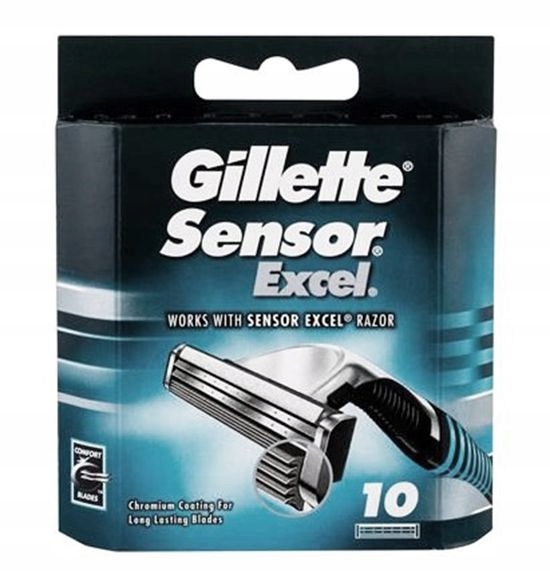 

Gillette Sensor Excel Ostrza Do Maszynki 10SZT