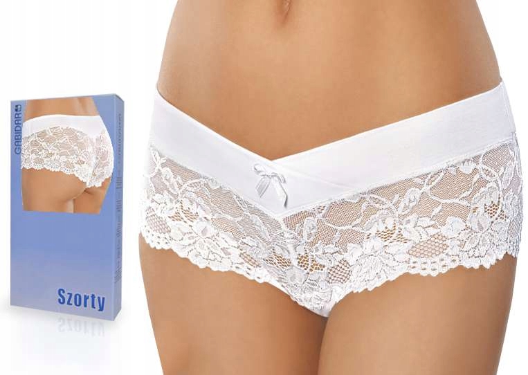 

Szorty damskie Gabidar 155 Bawełna , Białe , S